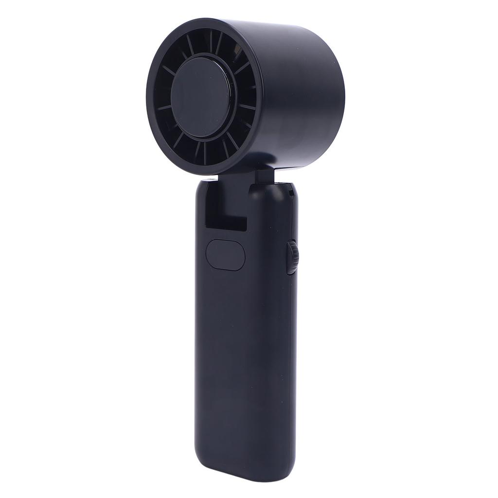 Digitalanzeige Faltbarer Hochgeschwindigkeitsventilator 3600mAh Stufenlos einstellbare Geschwindigkeit Nackenventilator für den täglichen Gebrauch