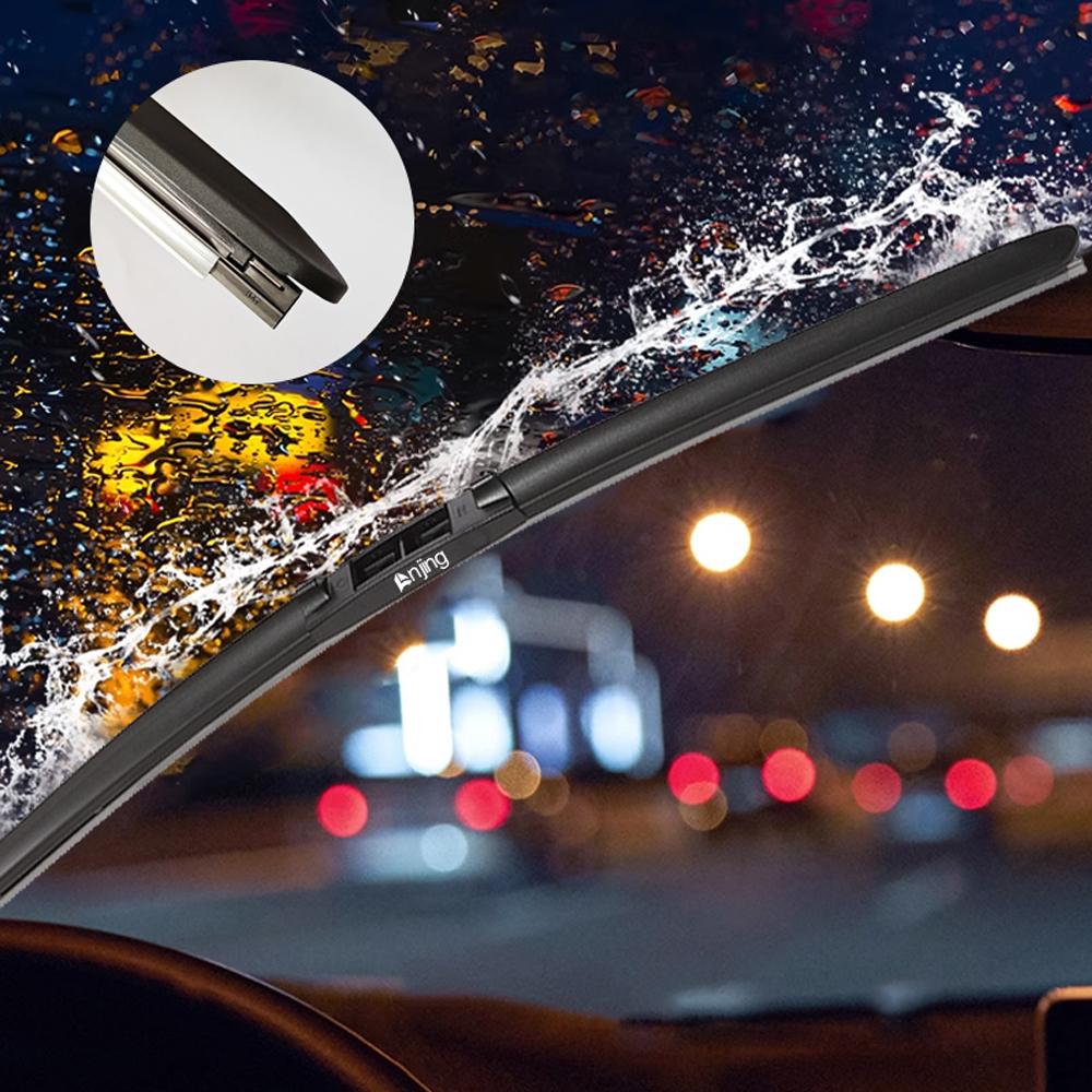 LNJING Colorful Wiper Blades For Honda Fit Jazz Aria Shuttle GK3 GE6 GP5 2002 2007 2013 2016 2018 2020 2025 2024 Car Accessories