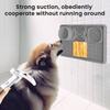 Pet Lick Mat Cats Fun Slow Feeder with Suction Cups Non-Slip Silicone Dog Treat Enrichment Mat Cat Puzzle Feeder for Anxiety Relief