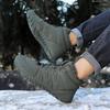 Warm Fleece-Lined Five-Finger Boots: Wear-Resistant, Non-Slip Winter Shoes for Men and Women