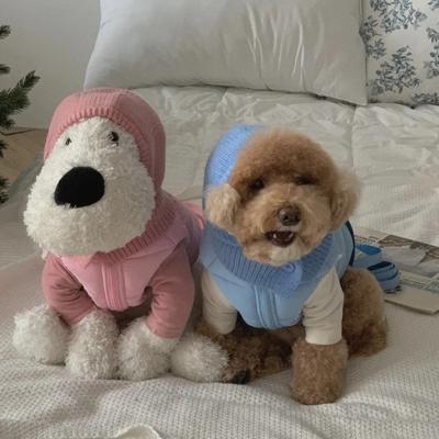 Pet Accessories Warm Dog Knitted Hat Fashion Comfortable Cat Bear Hat Soft Solid Color Dog Decorative Hat Autumn Winter