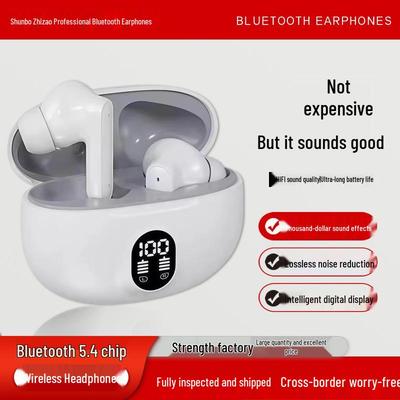 2026 High-Quality Sound Wireless Bluetooth Earbuds with Long Battery Life & Noise Cancelling for Music & Gaming