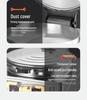 Commercial Double-Sided Electric Pancake Maker, Automatic Tabletop Pancake Oven for Street Vendors, Soy Sauce Flavor.