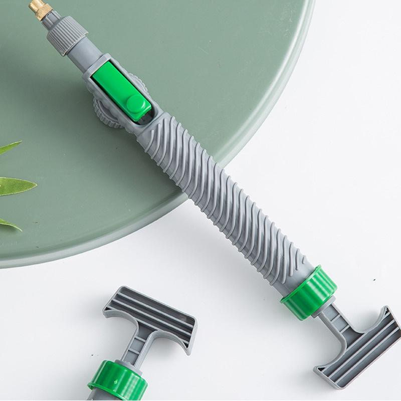 High Pressure Air Pump Manual Sprayer Adjustable Drink Bottle Spray Head Nozzle Garden Watering Tool for Home Garden