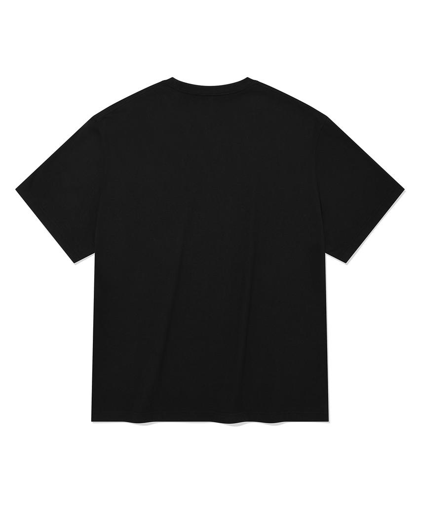 WACKY WILLY [26Ss] 2-Pack Signature Short Sleeve T-Shirt Black/White