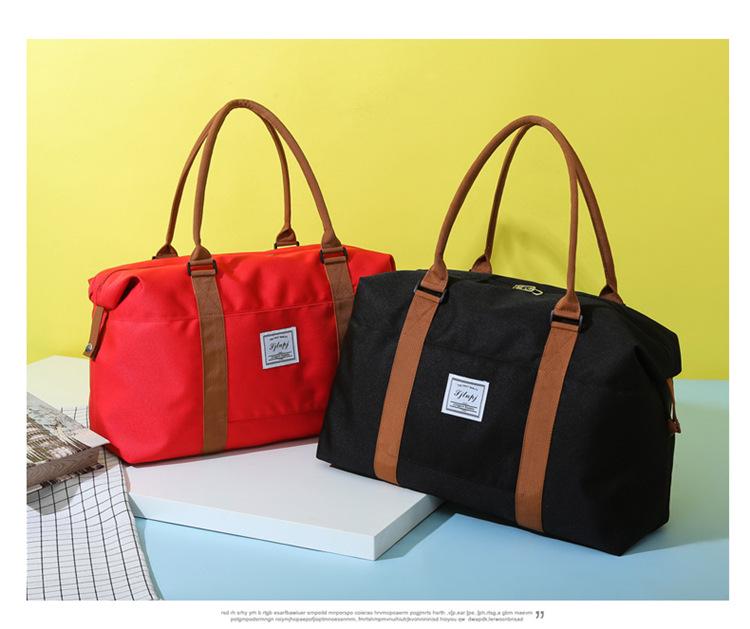 Women's Large Capacity Maternity Travel Bag - Lightweight Oxford Cloth Handbag