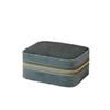 Sophia Classic Velvet Jewellery Box - Blue