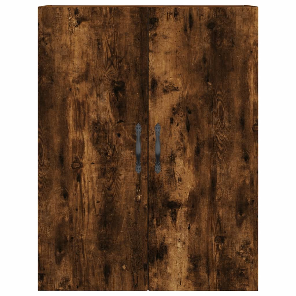 Highboard in Räuchereiche-Optik 69,5 x 34 x 180 cm Holzwerkstoff