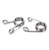 Karun Solo Seat Spring Bracket Kit for Harley Sportster Bobber Chopper Custom Bikes (Silver 04)