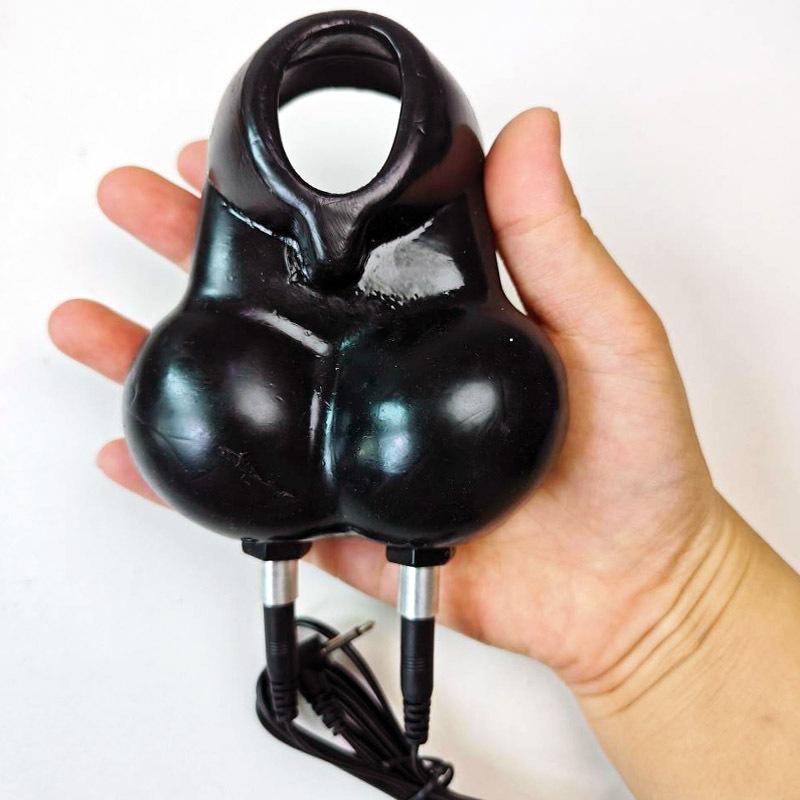 Electro Shock Anal Plug Penis Plug Cock Rings E-stim Ball Stretcher Massage Pad Nipple Clamps For Men Electric Stimulate Sex Toy