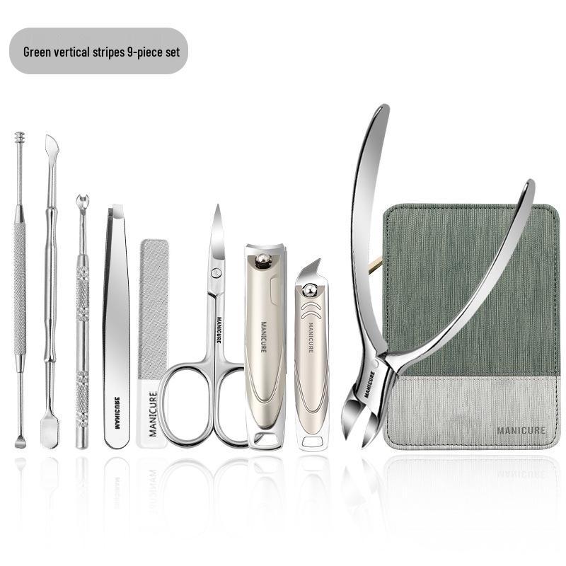 Professionelles Maniküre-Geschenkset: Nagelknipser, Eingewachsene Nagelknipser, Nagelscheren & Werkzeuge