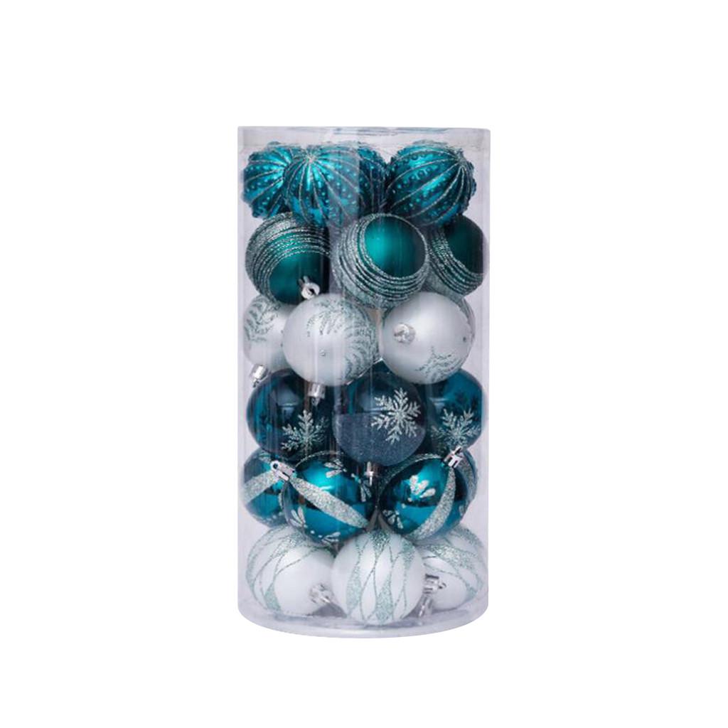 30pcs Christmas Tree Xmas Balls Decorations Baubles Party Wedding Ornament