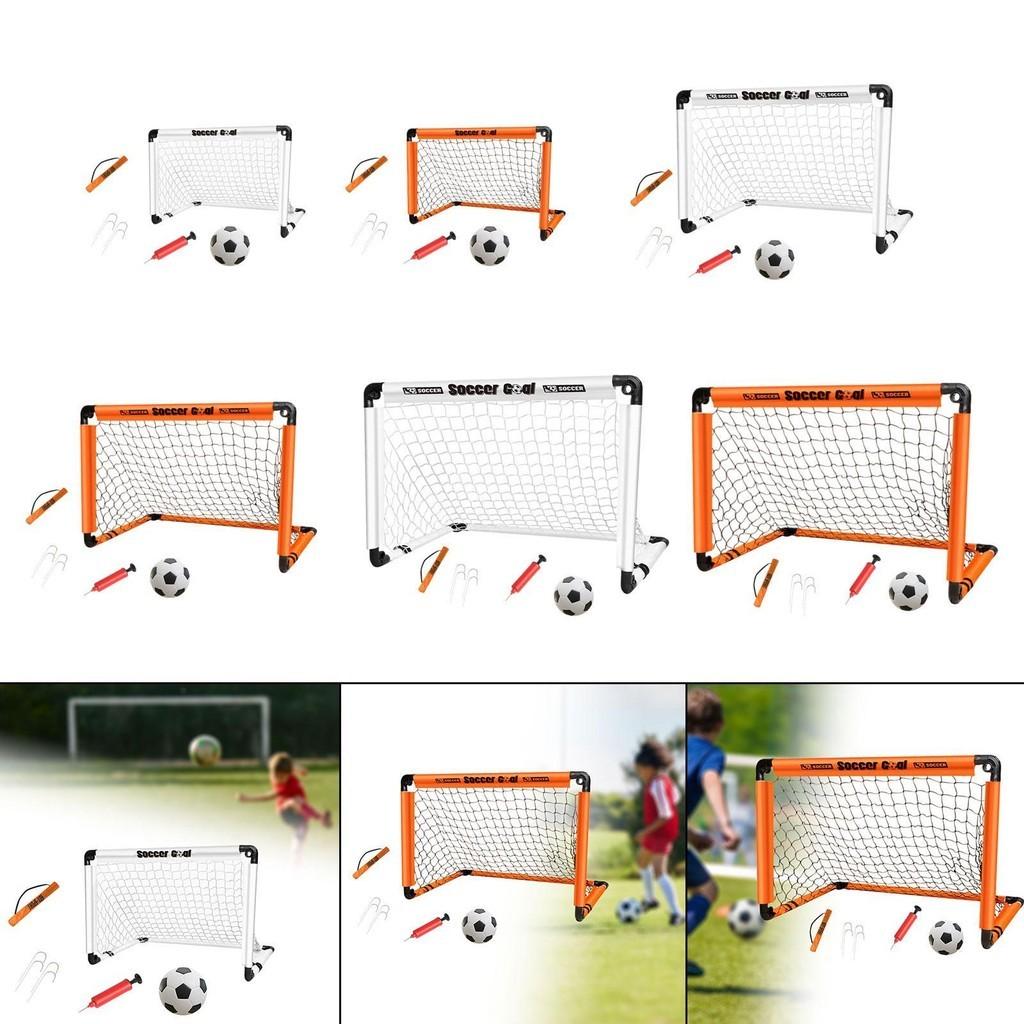 Football Gate Foldable Soccer Goal Park Playground Yard Compact Practice Portable Children's Outdoor Sports Training Set