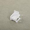 8/10Pcs 1:75 Scale Dinning Miniature Chair Model Mini Dollhouse Furniture Decor