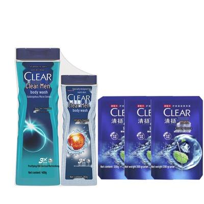 Clear Men Cologne Scent Shower Gel & Shampoo Set