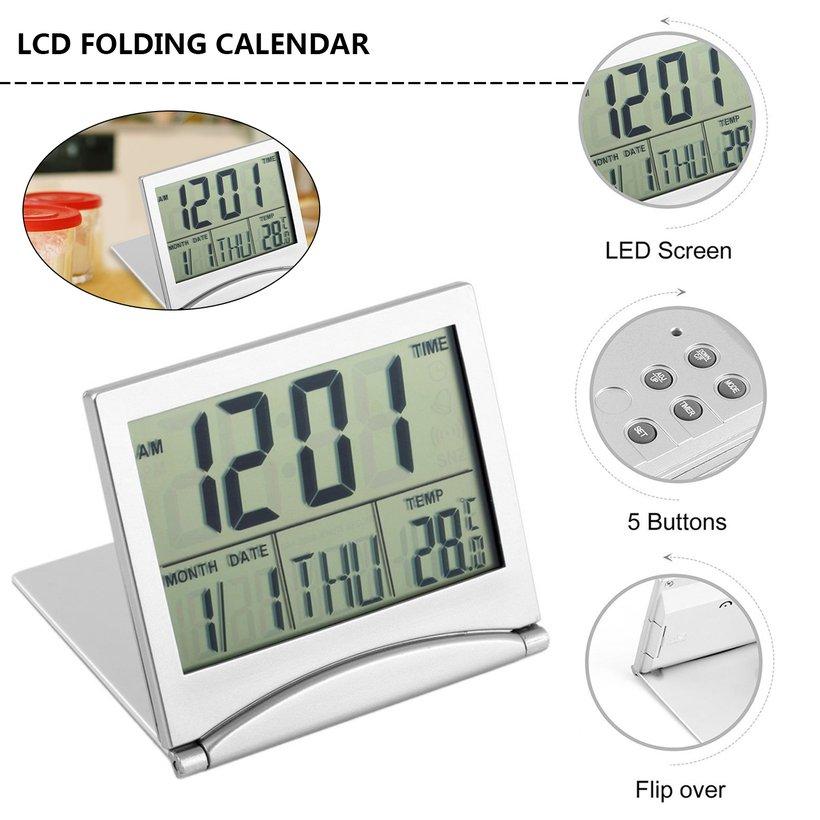 Buy Insane Digital LCD Display Thermometer Calendar Alarm Clock