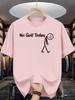 100 Cotton Summer Unisexs T Shirt Soft Breathable Fabric Todays Design Has No Golf Pattern Printing Suitable Daily Commuting