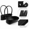 1Set PU Leather Handbag Making Kits Knitting Crochet Bags Bottom Handles for DIY Purse Shoulder Tote Bags Handmade Accessories