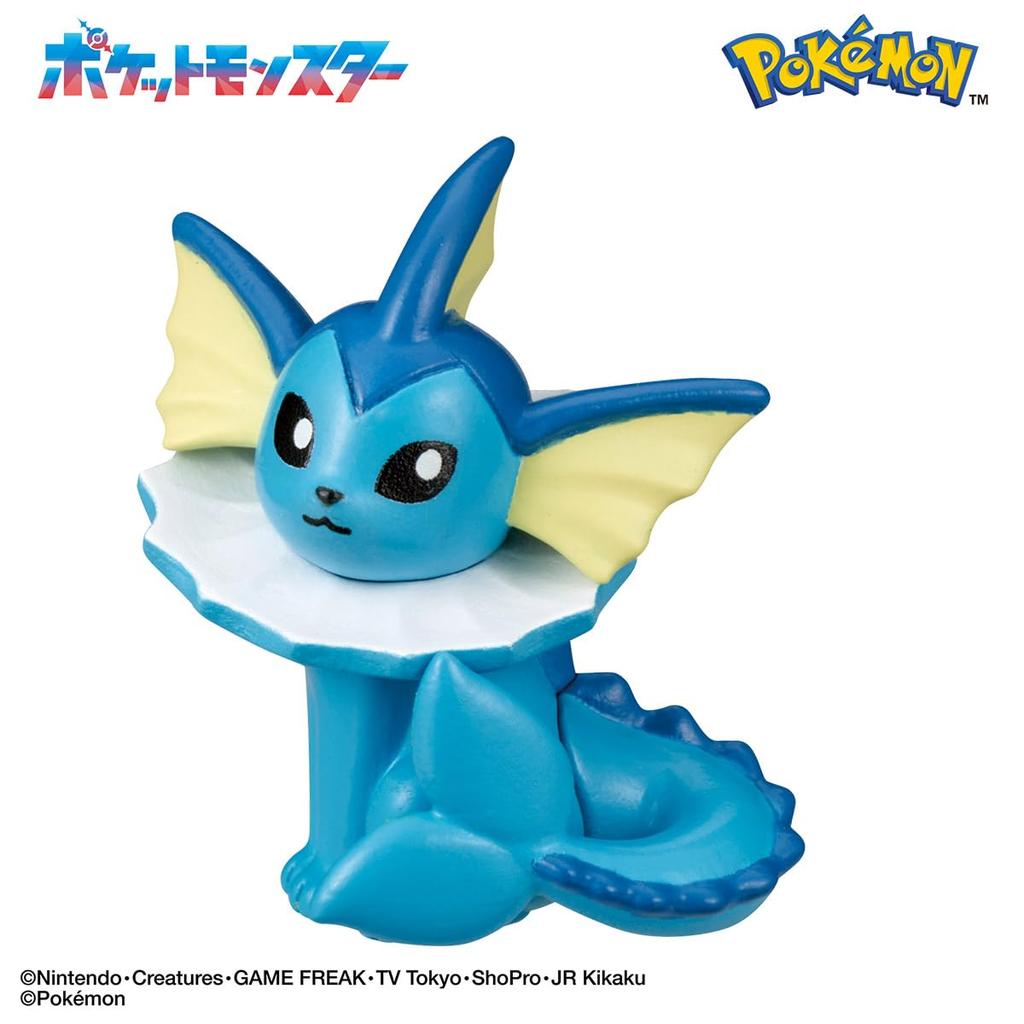 Bandai Pokkura Tamego Pokémon Eevee Figure Collection Calling Time For Ages 3 and Up