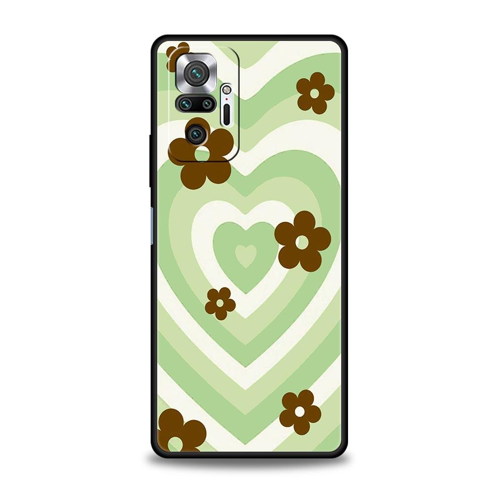Latte Love Kaffee Buntes Herz Handyhülle Für Xiaomi Redmi Note 13 12 5G 11 10 Pro Plus 4G 9S 9 8 7 9T 13C 10C 9C 9A Hülle