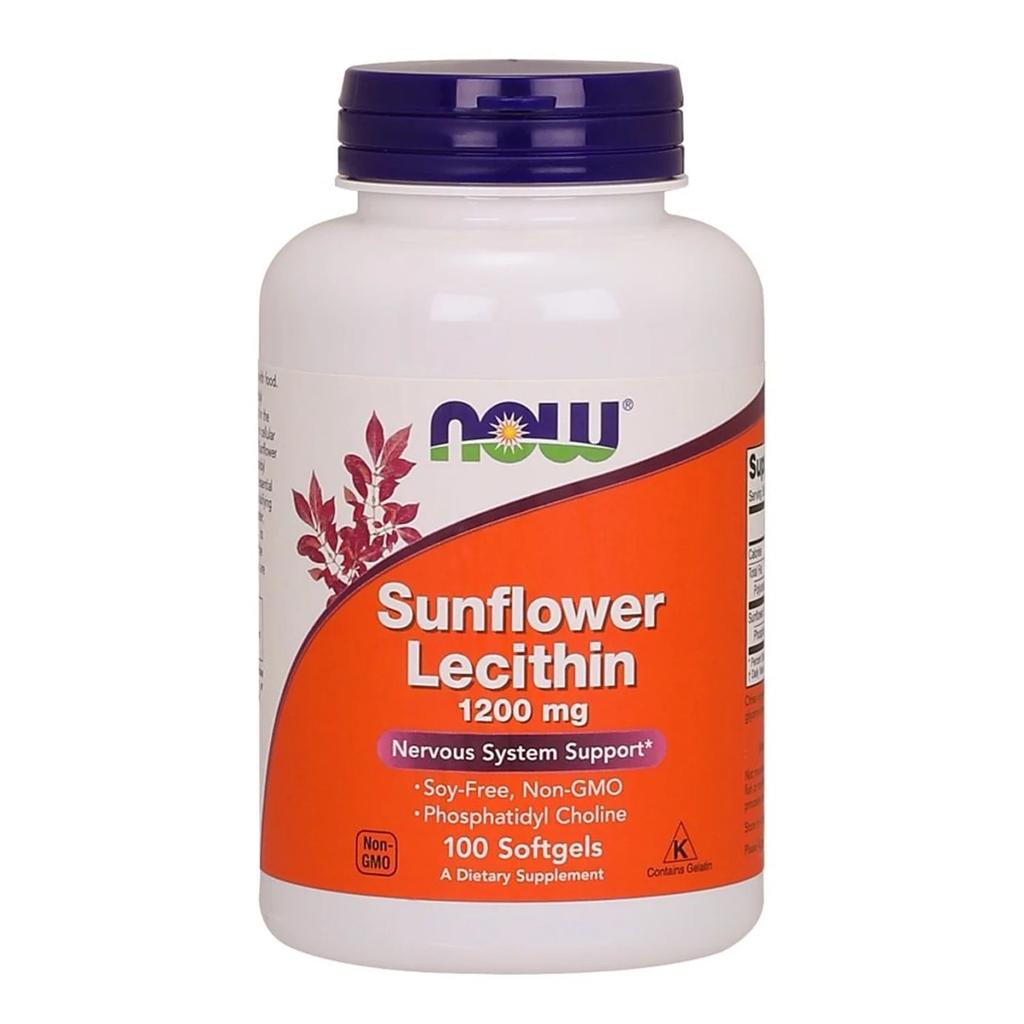 Sunflower Lecithin, 1200mg - 100 softgels