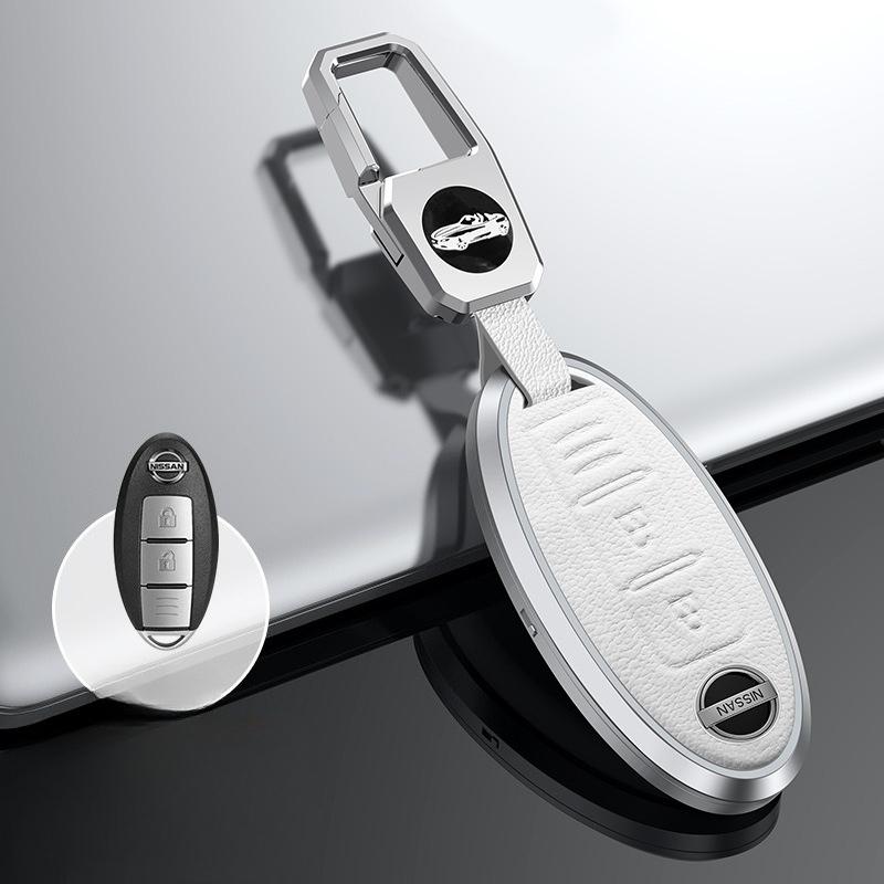 

Applicable To 21 Nissan 14th Generation Xuanyi Car Key Set Teana Qijun Qashqai Tieda Bluebird Nissan High-end Shell Bag