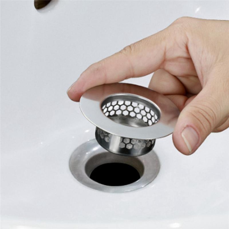 CYCLI-Bathtub Drain Cover, Bathroom Sink Strainer, Drain Hair Catcher For Bathtub Laundry Utility Sink, (3-Pack)