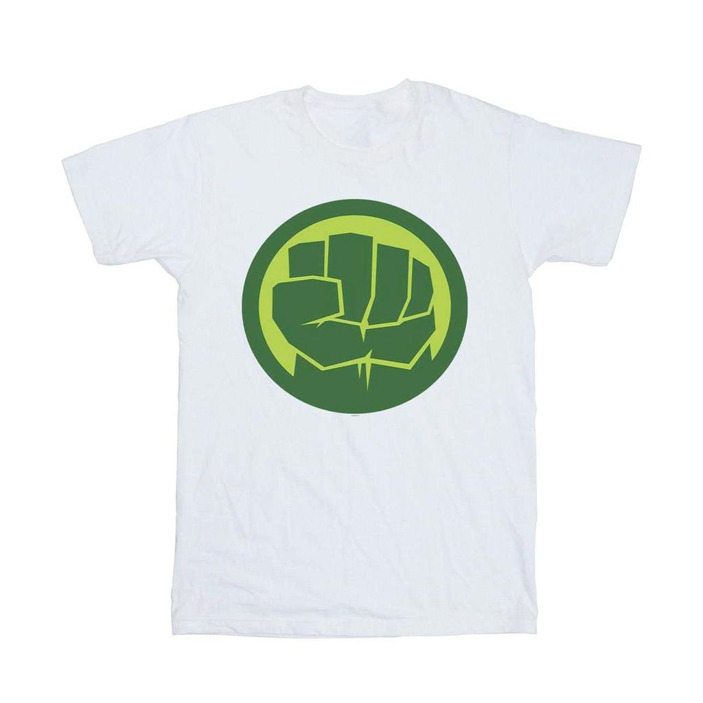 Marvel Mens Hulk Chest Logo T-Shirt