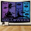 Halloween decoration, hanging curtains for home decoration, background fabric for the room, bedhead wall hanging fabric tapestry