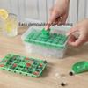 34/68 Grids Pressing Ice Cube Molds Ice Cream Molds Home Ice Box Model Easy To Take Off The Mold Freezing Whiskey Cocktail Tools