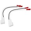 4x Speaker Connector Harness Adapter For Isuzu Pontiac Hyundai Mitsubishi 728104