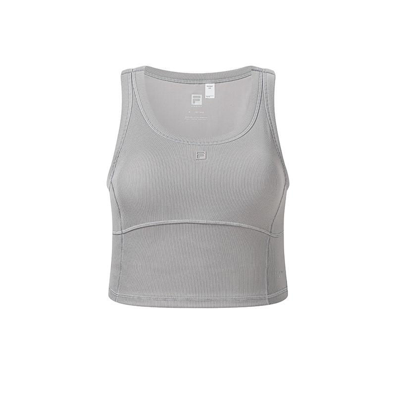 FILA Fitness Simple Fashion Versatile Sports Vest Women tops Zinc A11W631109FPU S