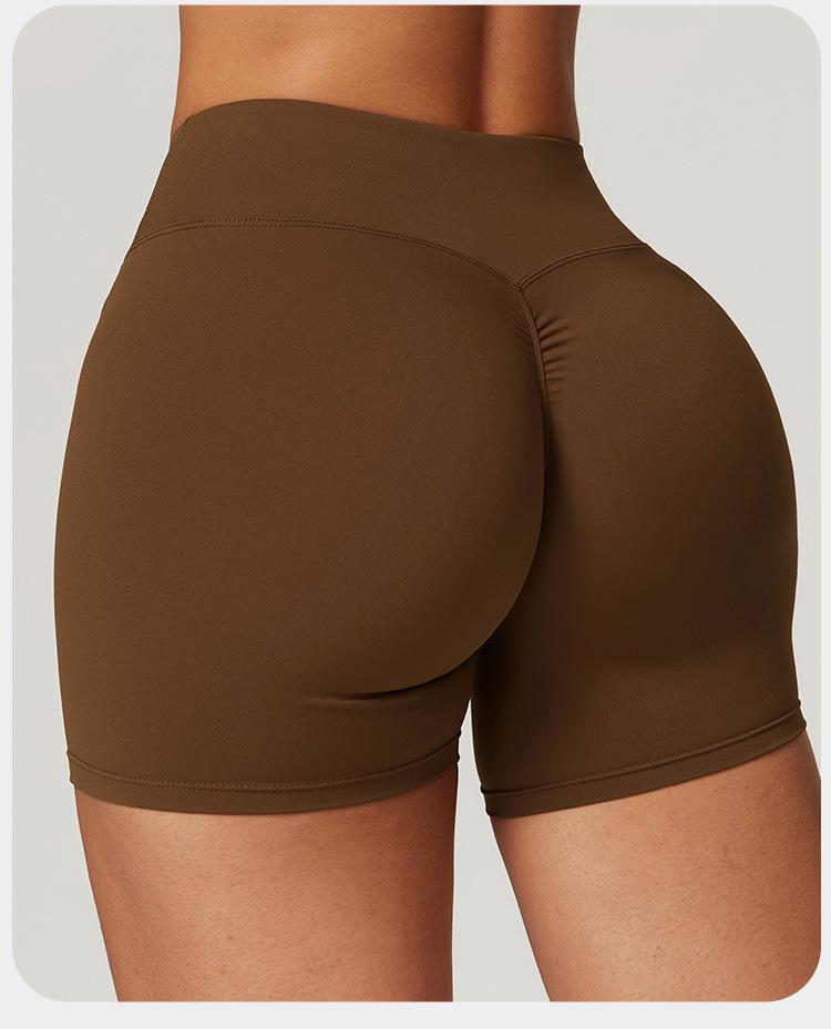 Recycelte High-Waist Yoga- und Laufshorts für Damen 8799
