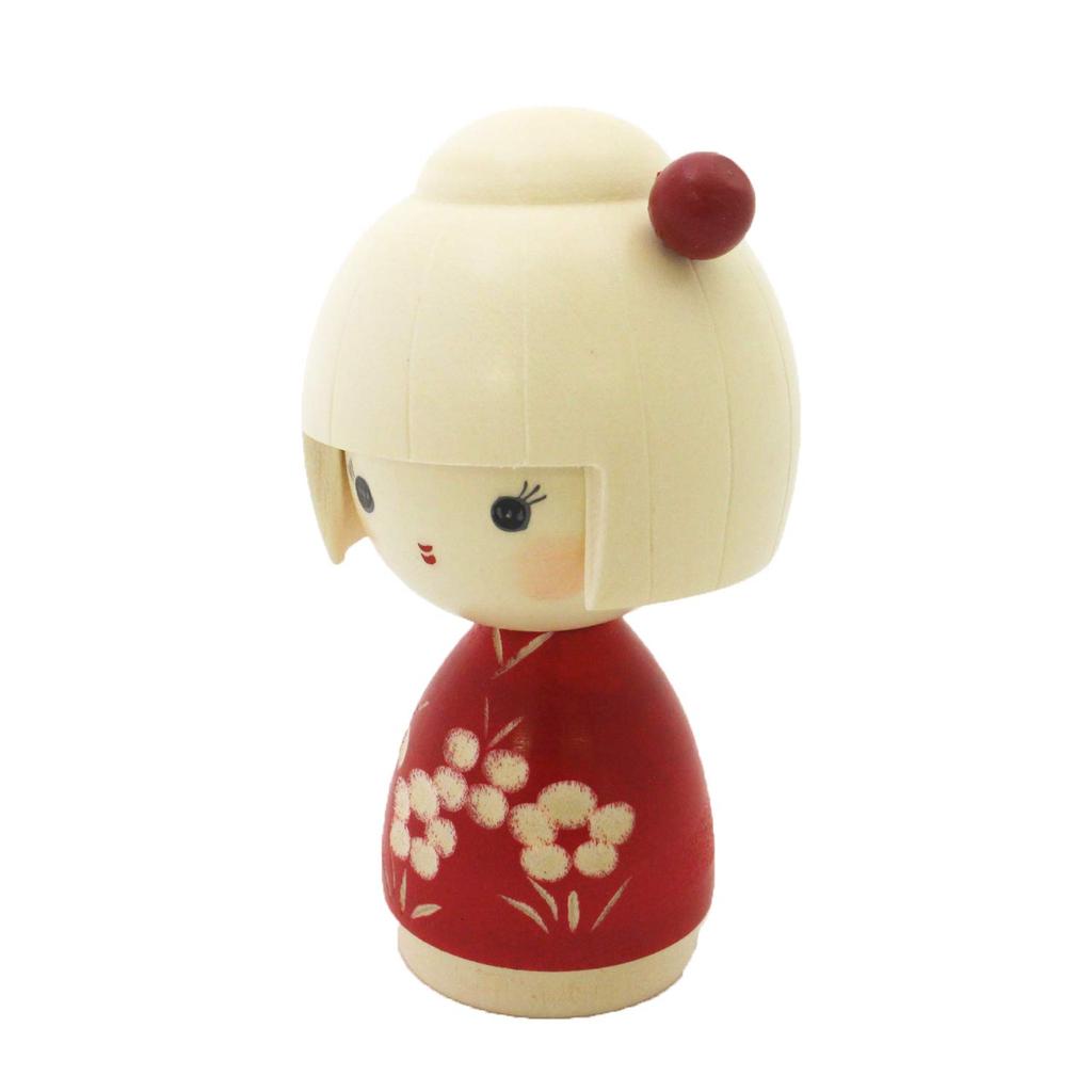 Creative Kokeshi Doll Award Made by Masae Made In Japan "Osanpo" (Prime Minister's Winner, Fujikawa)