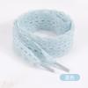 Elastic Fancy Lace Flat Shoelace for Sneakers Shoelaces for Women Casual Shoes Black White Shoe Laces Accessorices