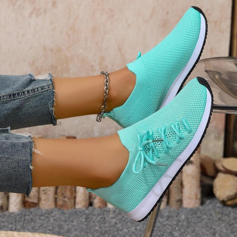 Women Casual Shoes Fashion Breathable Walking Mesh Flat Shoes White Sneakers Women's Tenis Feminino Shoes