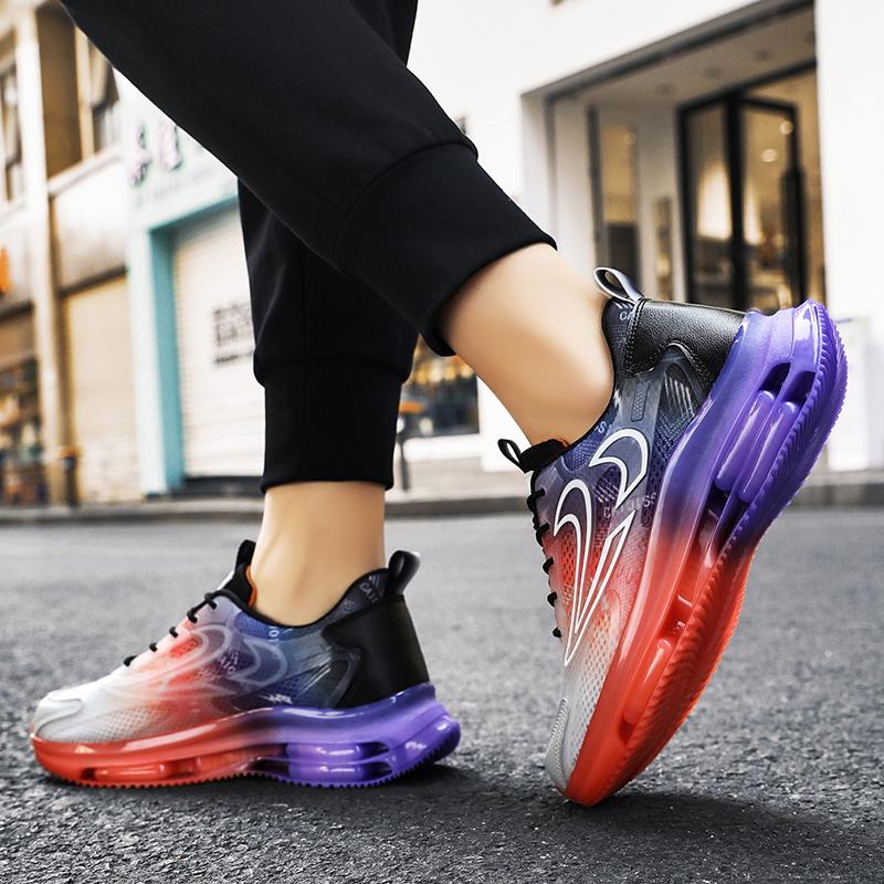 Herren Sportschuhe Damen Laufschuhe Studenten Übergröße Basketballschuhe Dicke Sohle Höhenerhöhung Paar Unisex Joggingschuhe