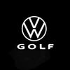 ZDFVU1 For VOLKSWAGEN VW LED Car Door Logo Light for VW Volkswagen R Golf 5 6 7 GTI GTD GTE Touareg CC Passat B6 B7 B8 B9 C6 C7 C8 Tigu b2