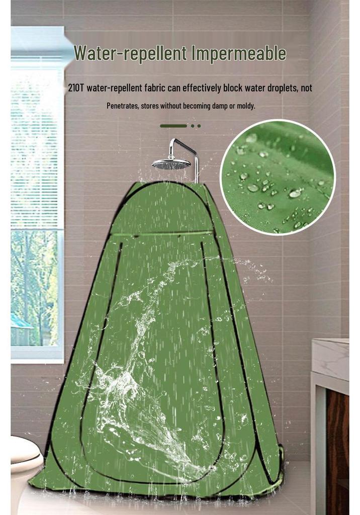 Portable Outdoor Shower & Privacy Shelter for Camping