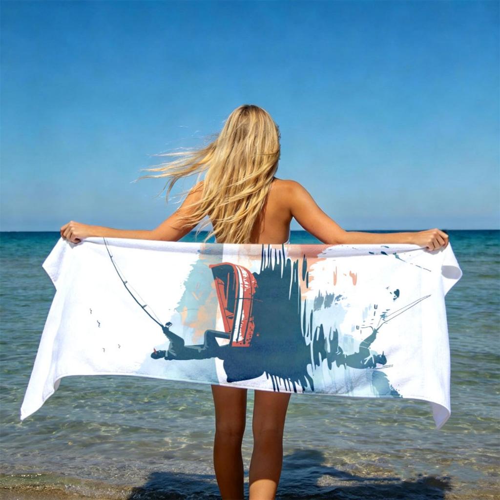 Beach Towel | Bath Towel Lightweight Extra Large Soft Luxury Oversized with Strong Wrapping Properties | Suitable for Home, Gym
