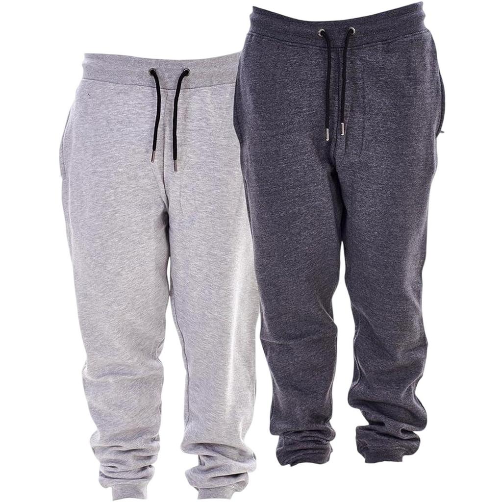 Keanu Childrens/Kids Cotton Blend Regular Jogging Bottoms (Pack of 2)