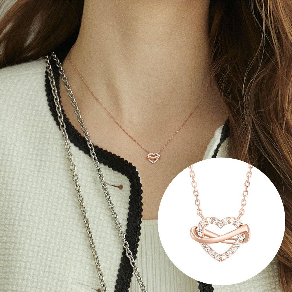 Eter Heart Necklace (Jjernq3Bf693Sr420)