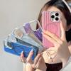 Business 3D Corrugated Stripe Stylish Luggage Phone Case for IPhone 17 16 15 14 Pro Max for Magsafe Magnetic Shockproof Cover