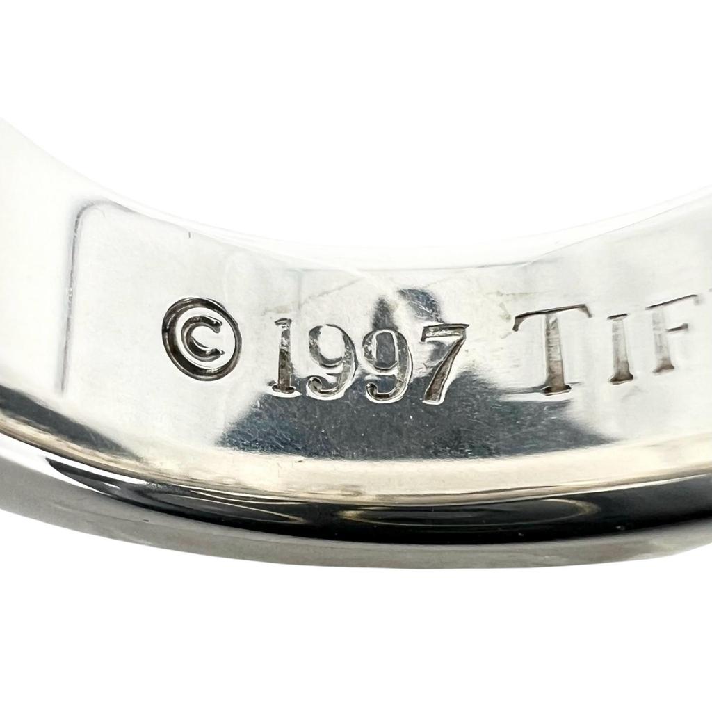 TIFFANY&Co. 1837 Ring Silver Women used