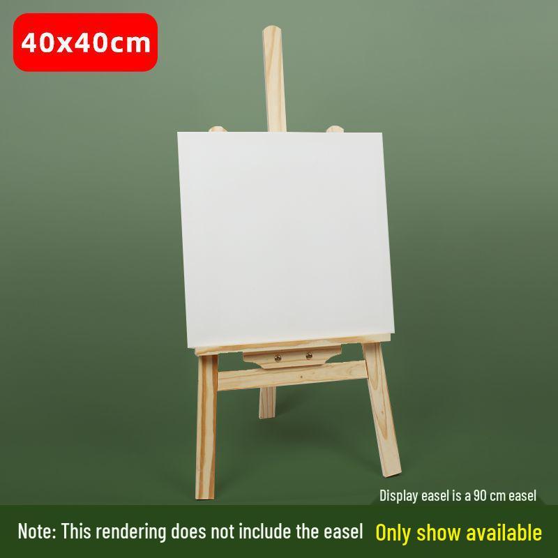 Velké lněné bavlněné akrylové olejové plátno s dřevěným malířským rámem pro vlastní montáž