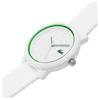 Lacoste 12.12 Series Watch Quartz Movement Silicone Strap 42Mm White Dial Men watches 2011169