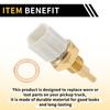 REPAIROCK Temperature Sensor for Toyota Tundra 2002-2005 Temperature Sensor Sensing Unit Sensor No.8942233030 Gold Tone