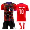 Personalised Shirts Kit Mens Girls With Name Number Custom Football Jerseys For Boys Training Suit
