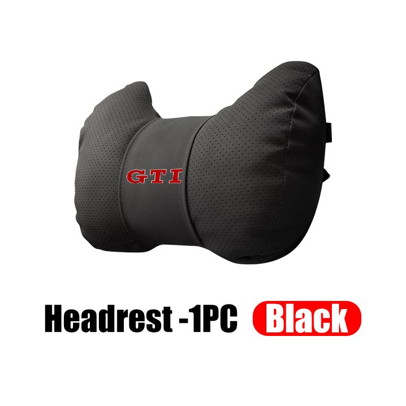 Car Neck Headrest Lumbar Support Pillow Relieve Back Pain For Volkswagen VW Scirocco Jetta Beetle Golf 4 5 6 Passat Polo B5