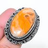 Inel din Argint Sterling 925 cu Piatră Naturală Jasper Albinuță Mărimea 6.5 AR-17030